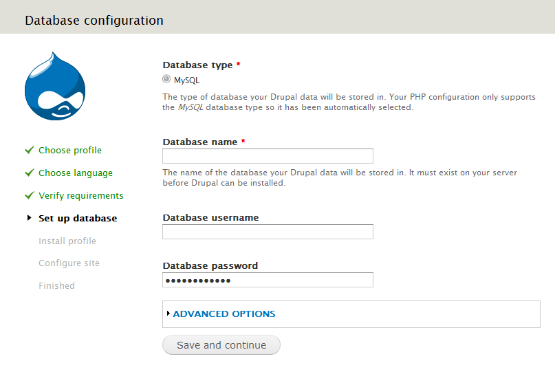 4 - Drupal Install