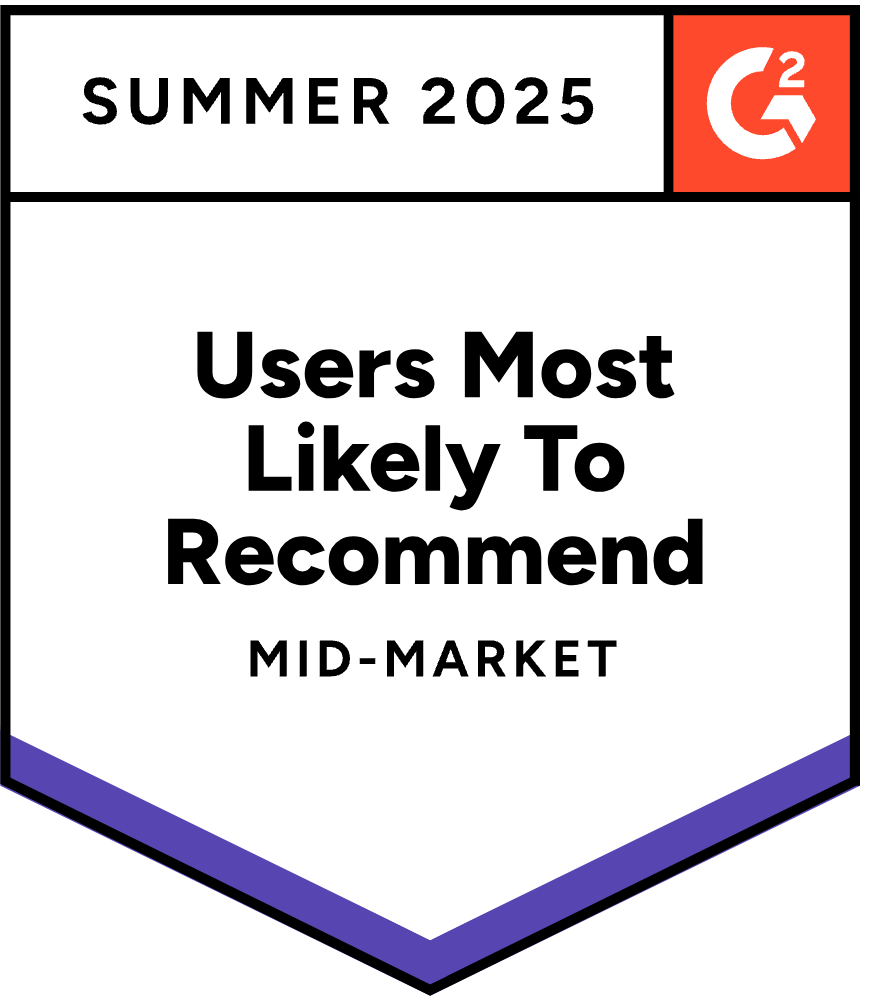 Intranet users are most likely to recommend