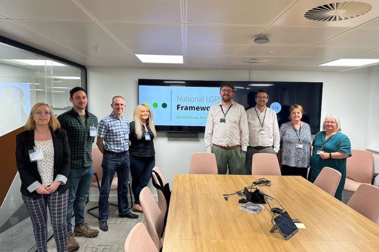 The People of Zengenti and LGPS in a conference room