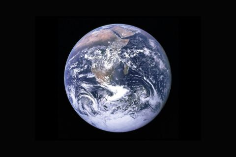 a view of Earth from space